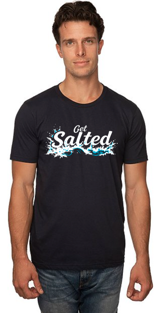 100% Organic Cotton UniSalt Splash T-Shirt