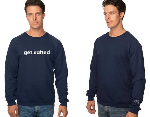 100% Organic Cotton UniSalt Crewneck